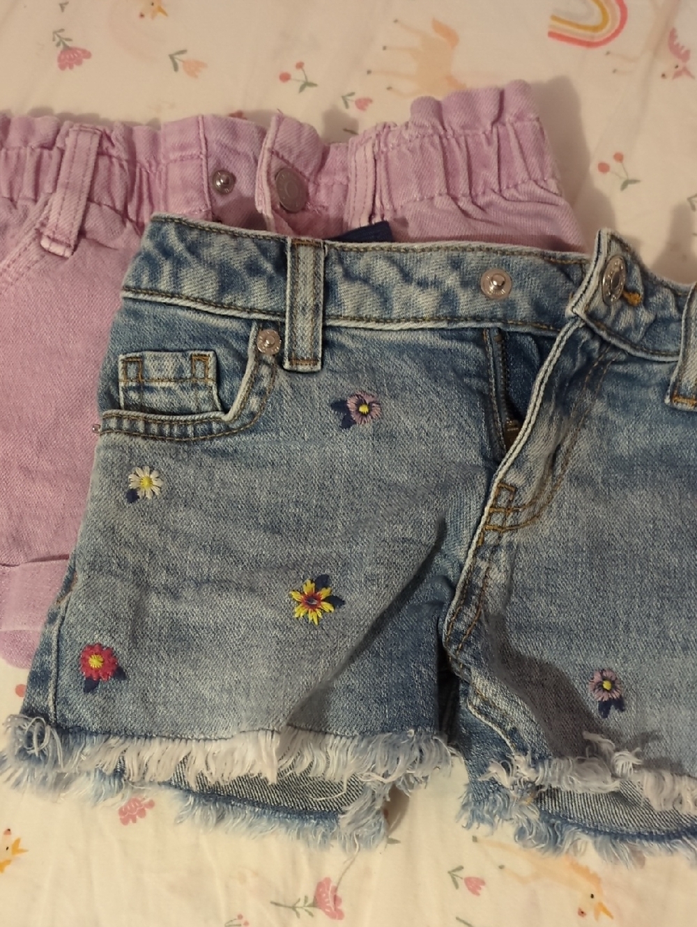 Cat & Jack Girls Denim Shorts Bundle